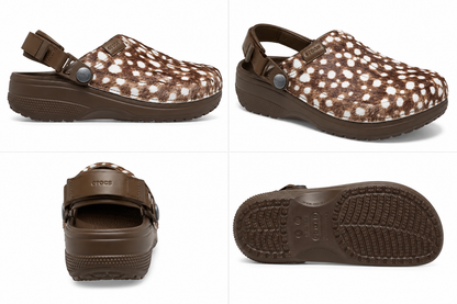 Crocs Style Animal Print Comfort Clogs